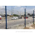 PCV SPawed Wire Shesh Łańcuch łączy ogrodzenie placu zabaw